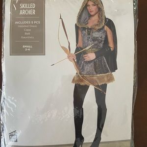 Skilled archer costume - never opened or worn. LIKE NEW!!!